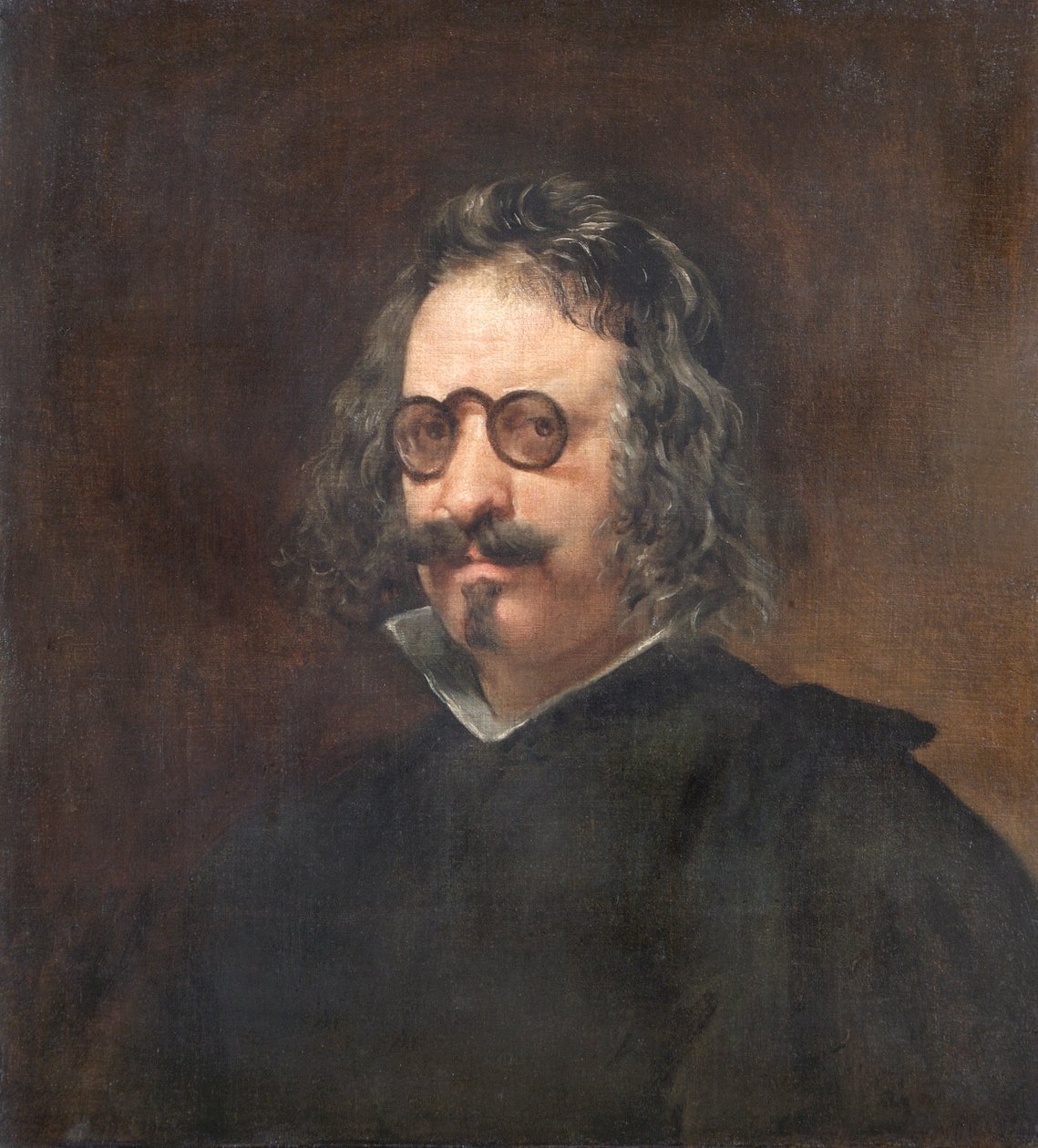 Francisco Gomez de Quevedo y Villegas de Diego Rodriguez de Silva (studio of) Velazquez