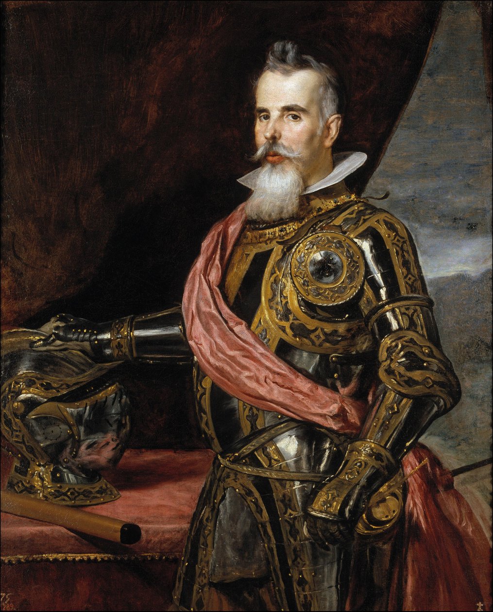 Juan Francisco de Pimentel, Conde de Benavente, c.1648 de Diego Rodriguez de Silva y (attr. to) Velazquez