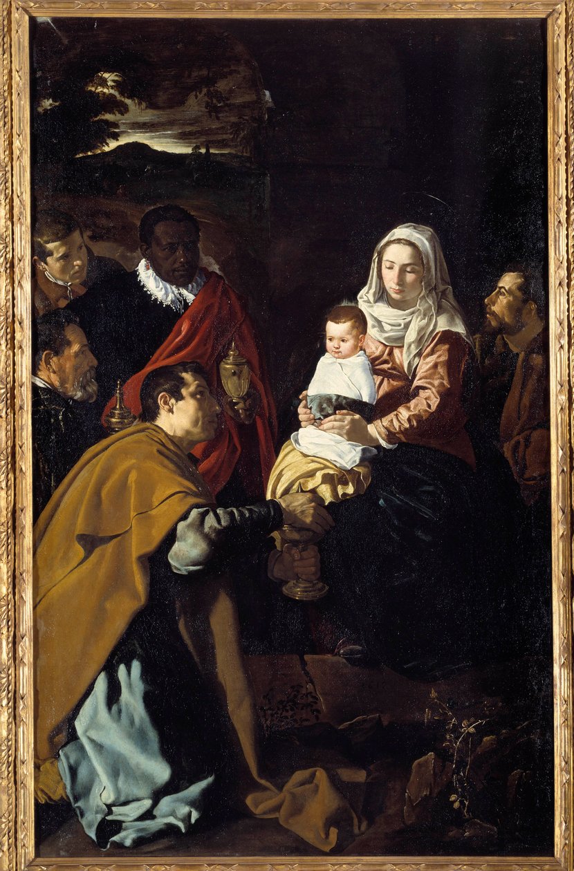 Adoración de los Reyes Magos de Diego Velázquez