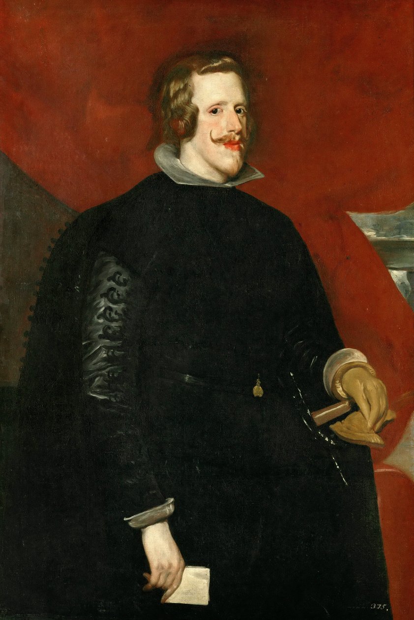 Barroco: Retrato de Felipe IV de España de Diego Velázquez