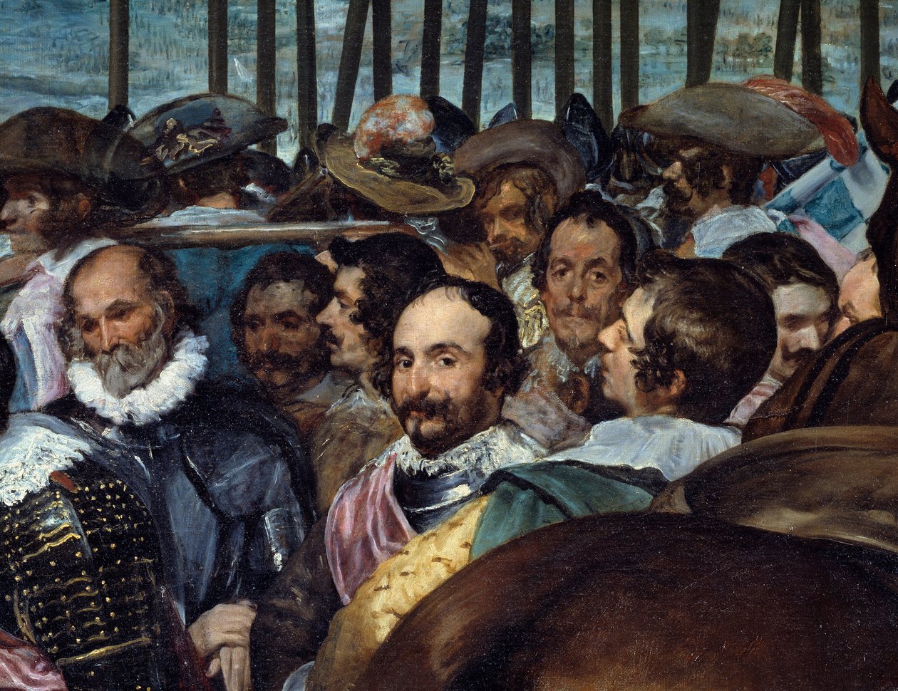 La rendición de Breda. Al final del sitio de Breda de Diego Velázquez
