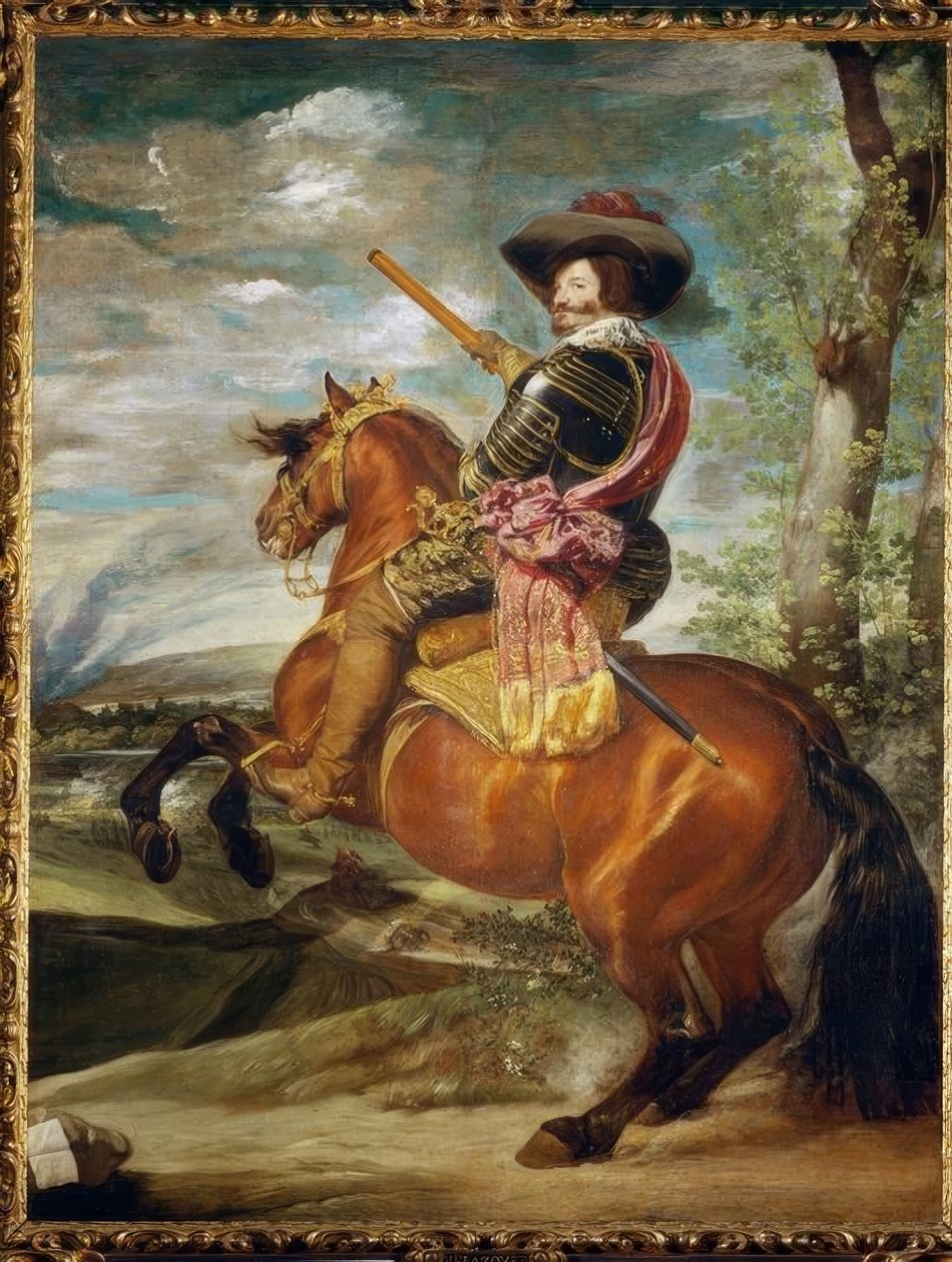Conde Duque de Olivares a caballo de Diego Velázquez