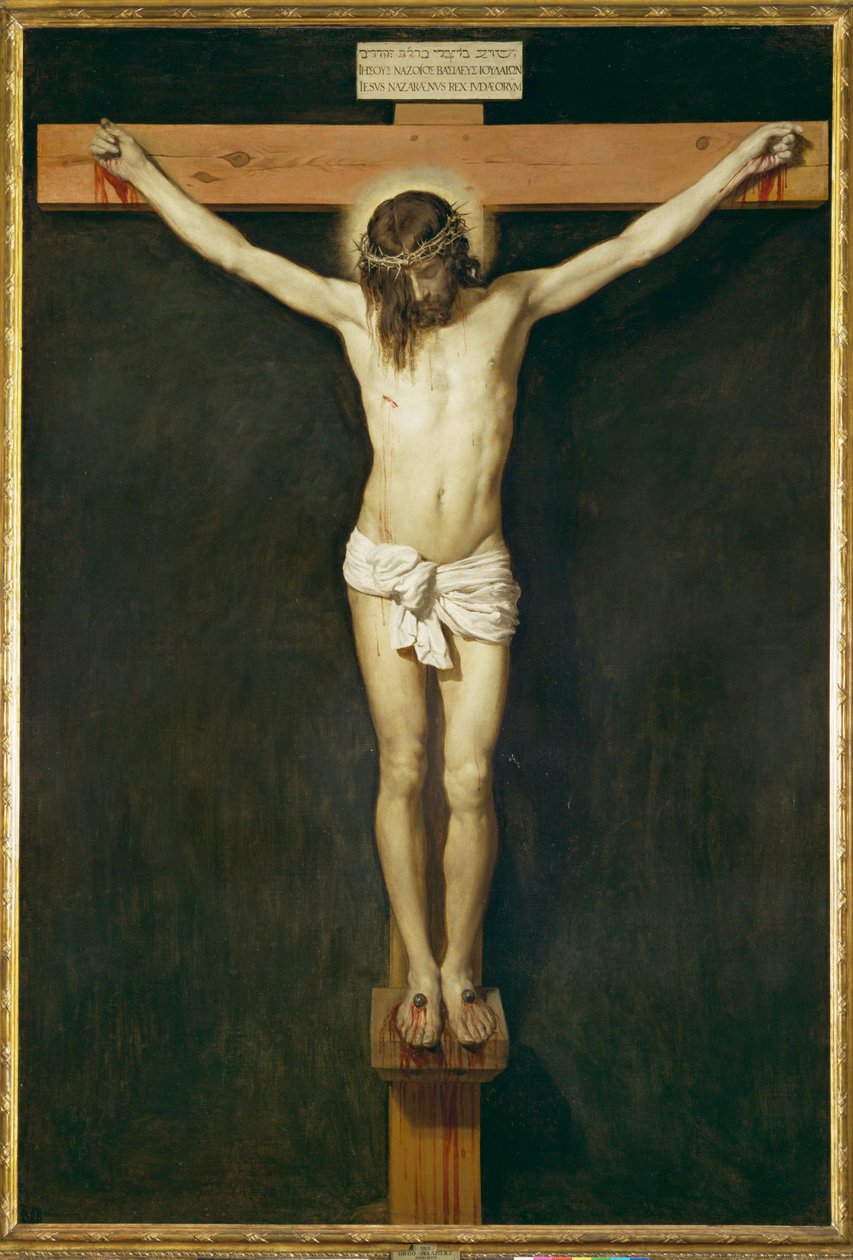 Crucifixión (pintura sobre lienzo) de Diego Rodriguez de Silva y Velazquez