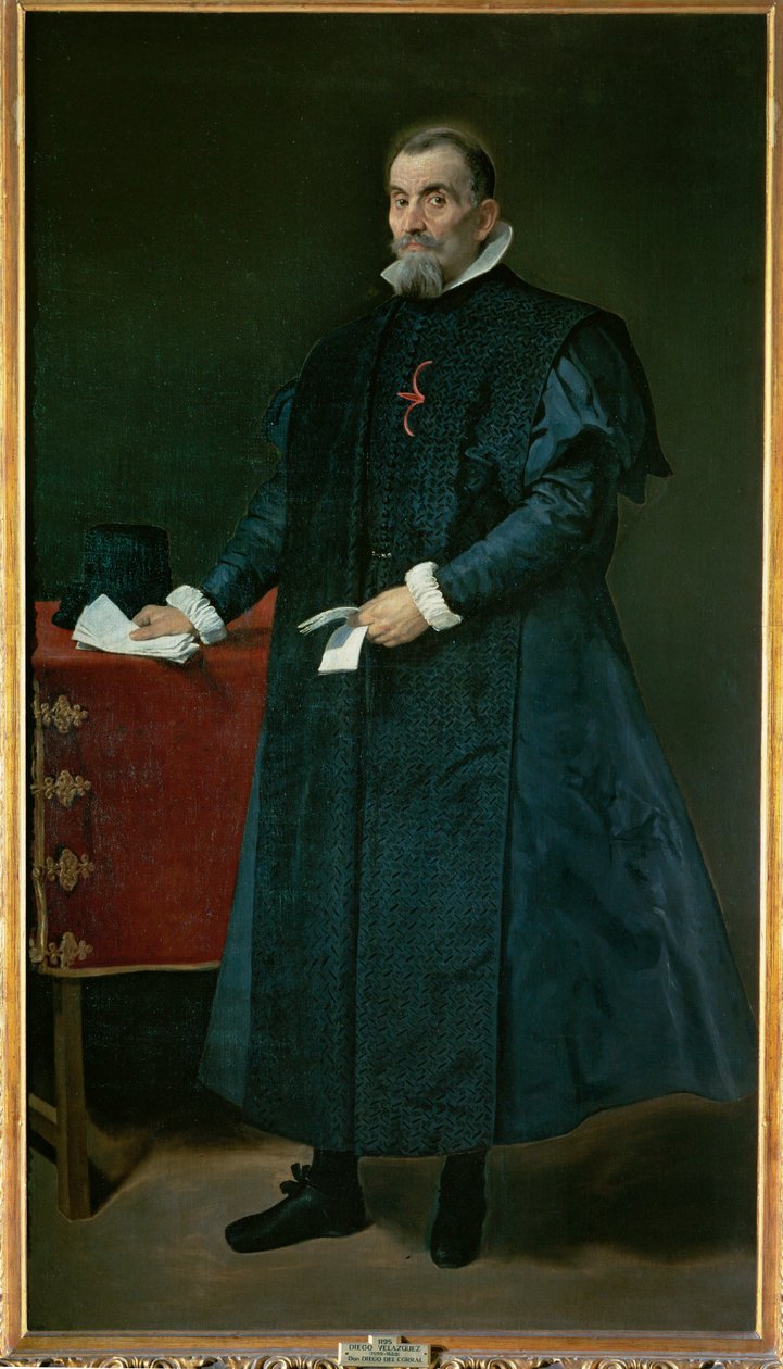 Don Diego de Corral y Arellano, magistrado del Tribunal Supremo de Castilla (pintura) de Diego Rodriguez de Silva y Velazquez