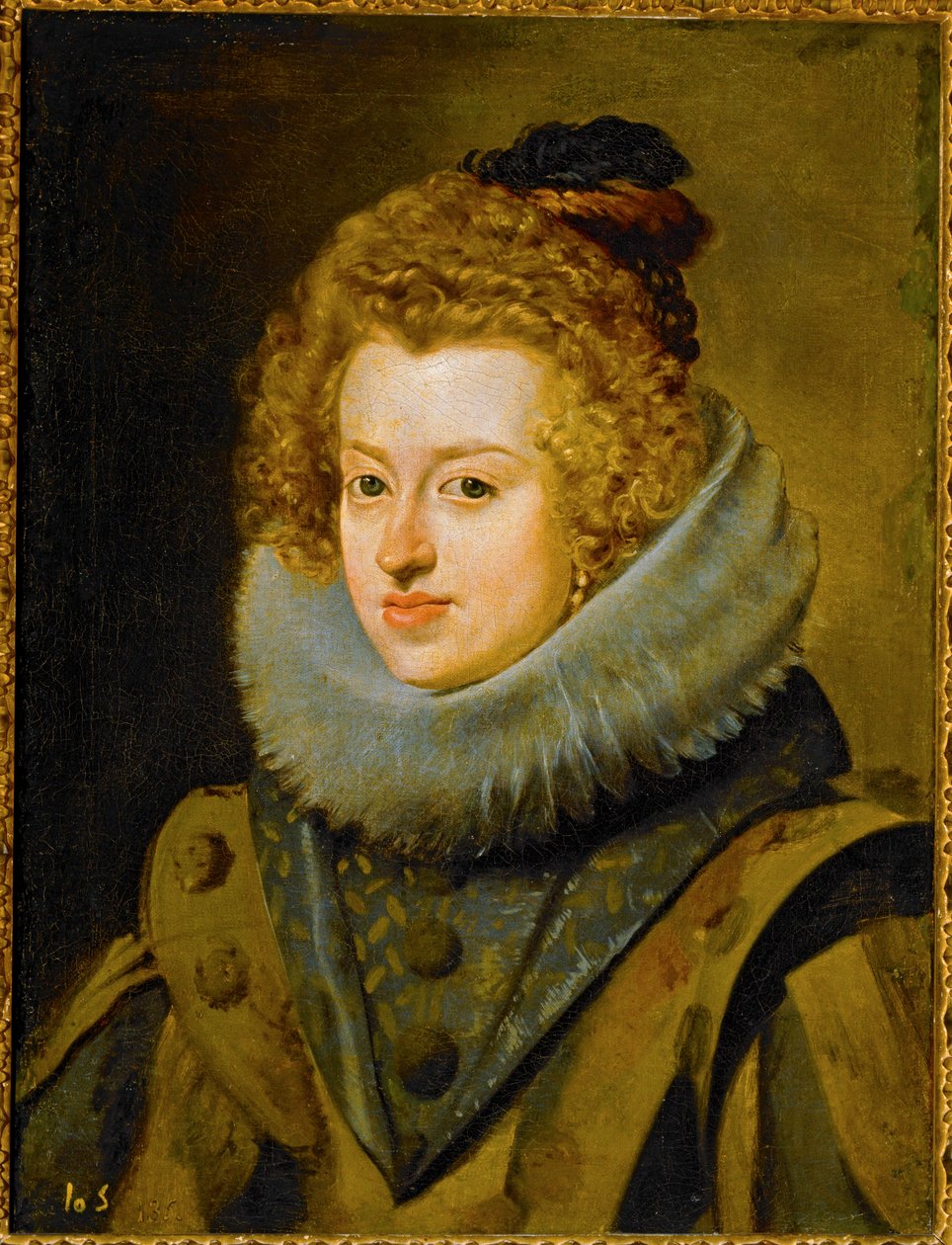 Infanta María, Reina de Hungría ... (pintura sobre lienzo) de Diego Rodriguez de Silva y Velazquez