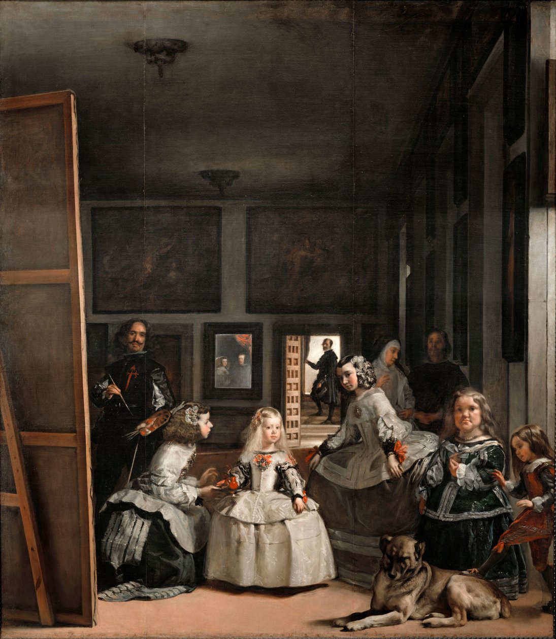 Las Meninas o La Familia de Felipe IV de Diego Velázquez