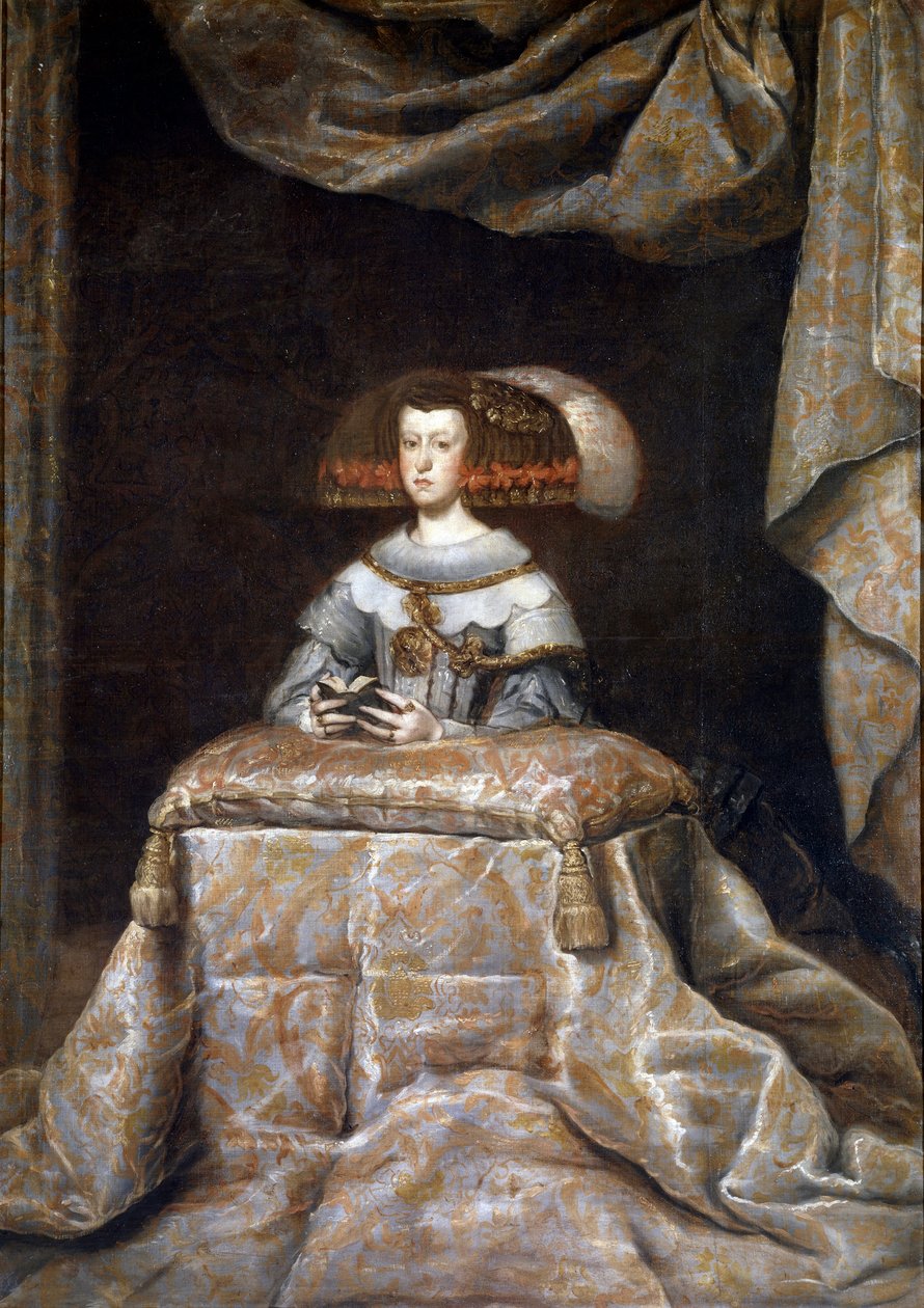 Retrato de Mariana de Austria de Diego Velázquez