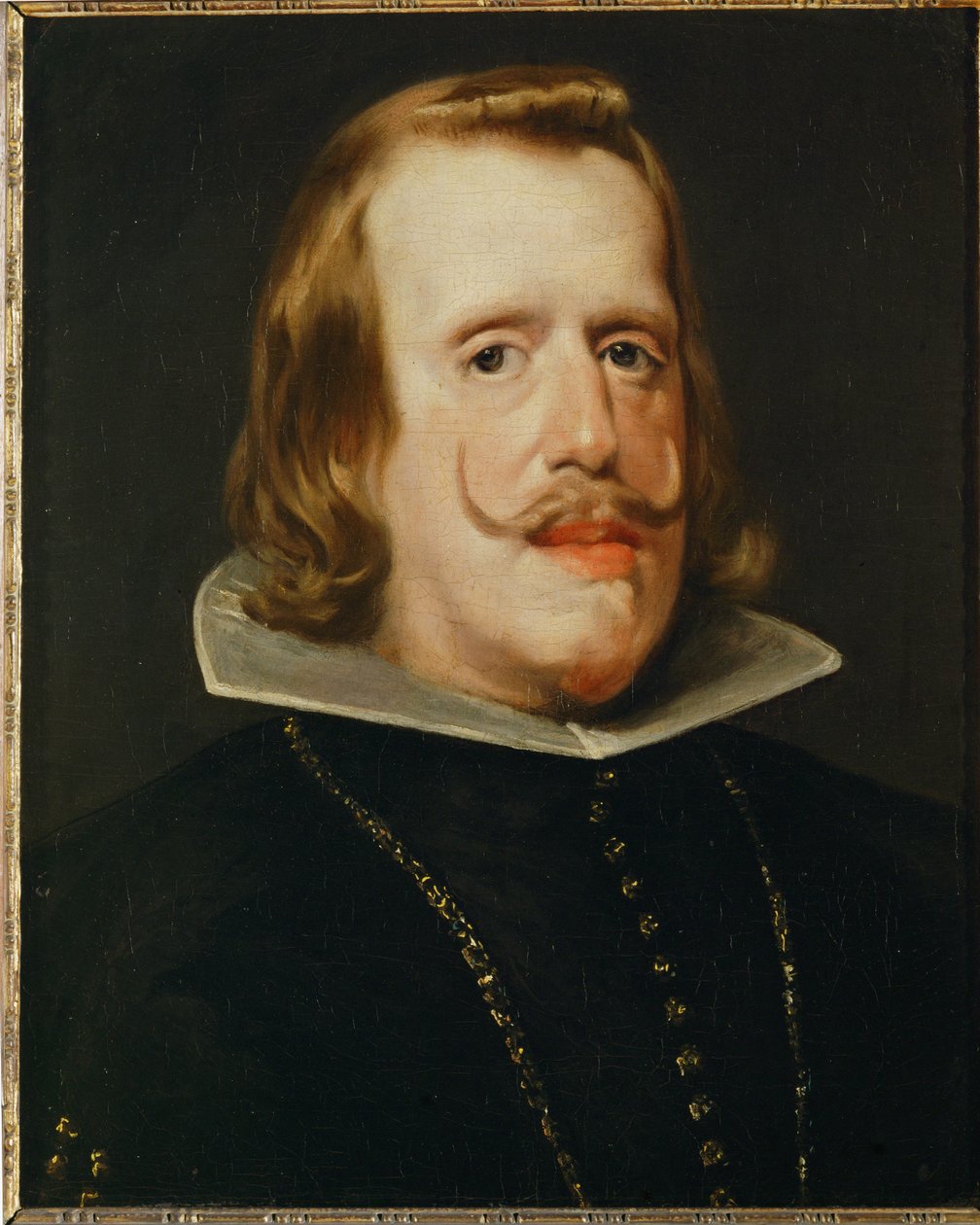 Felipe IV, rey de España, hijo del rey Felipe III y de la archiduquesa María Ana, hija del emperador Fernando III ... de Diego Rodriguez de Silva y Velazquez