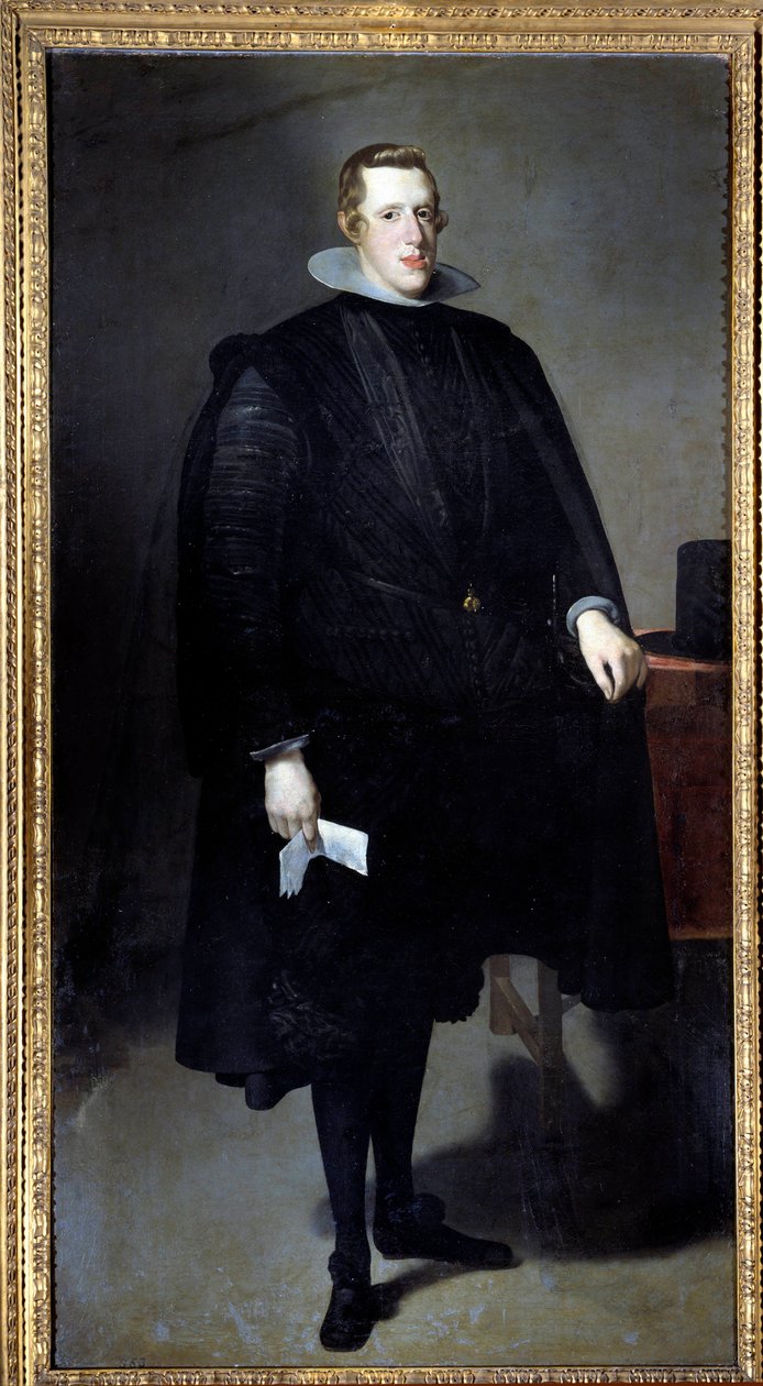 Retrato de cuerpo entero de Felipe IV de Diego Velázquez