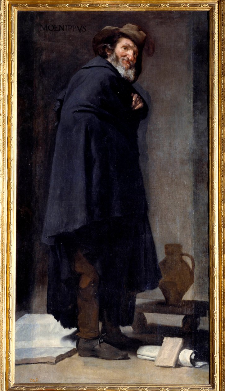 Retrato de Menipo de Diego Velázquez