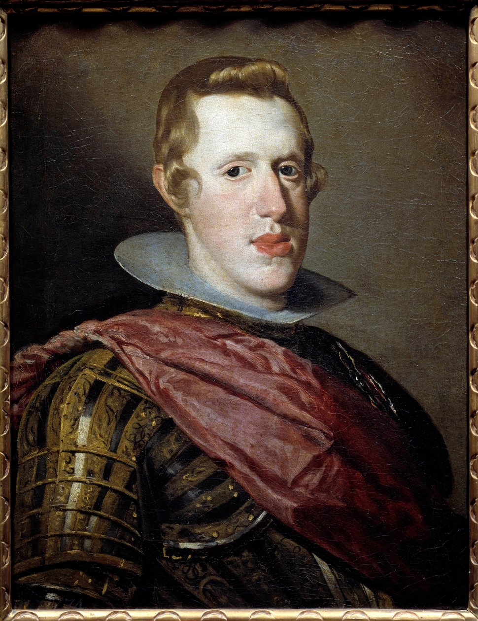 Retrato de Felipe IV (1605-1665), Rey de España de Diego Velázquez