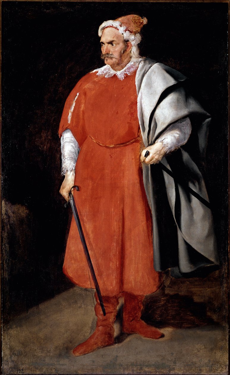 El bufón Barbarroja de Diego Velázquez