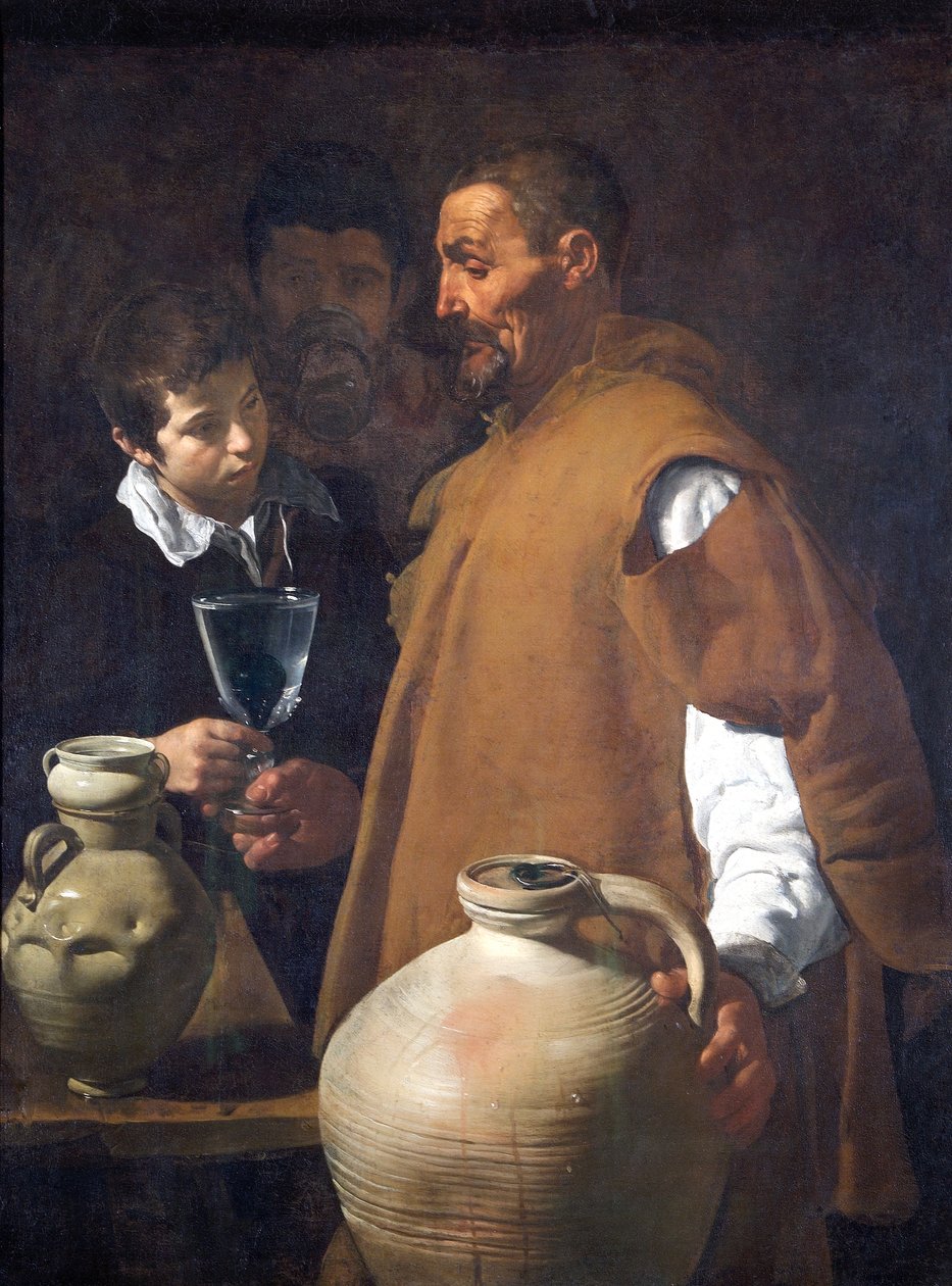 El aguador de Sevilla, c.1620 (óleo sobre lienzo) de Diego Velázquez
