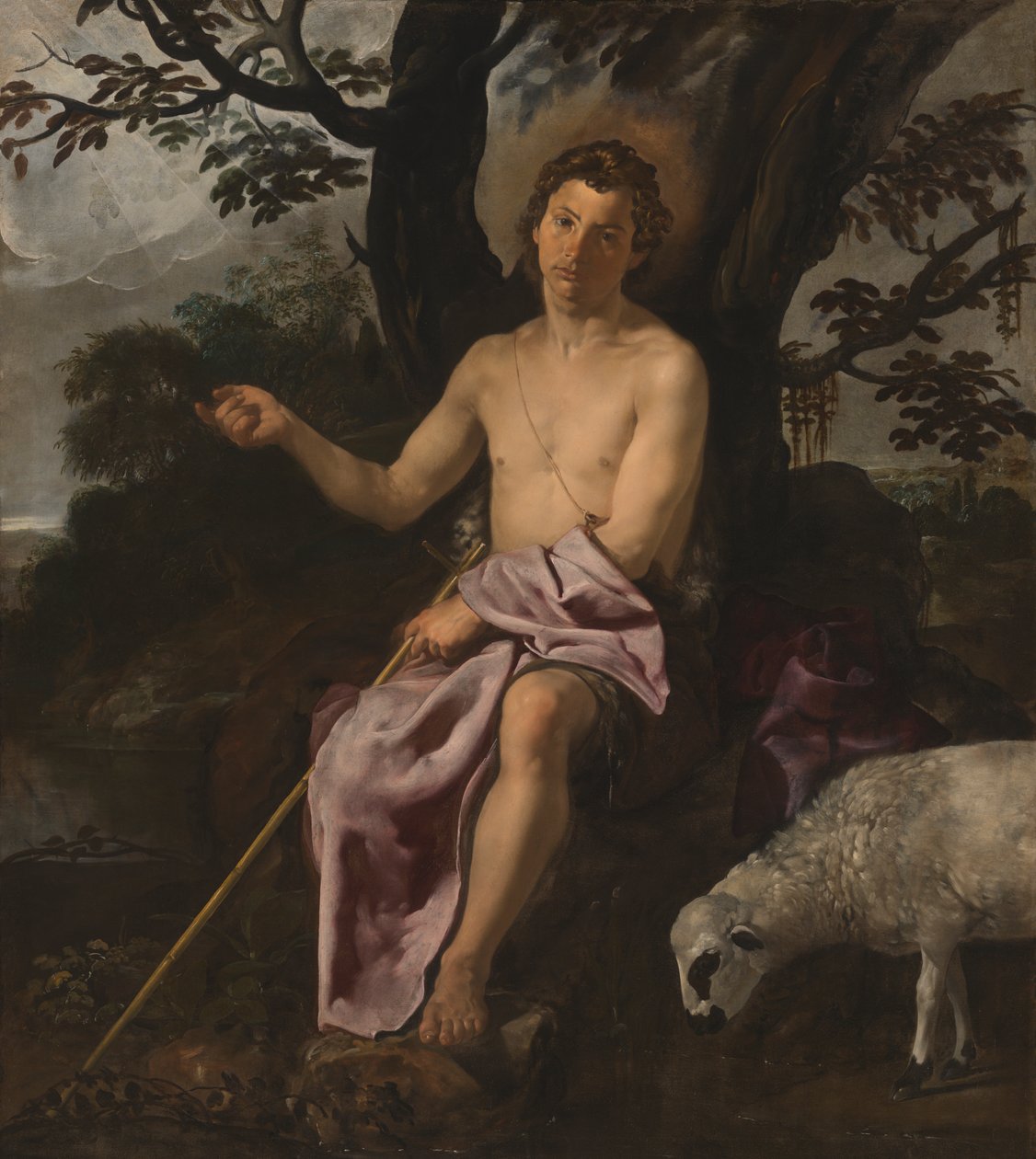 San Juan Bautista en el desierto de Diego Velázquez