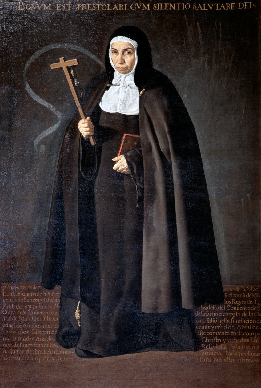 Abadesa Jerónima de la Fuente, 1620 de Diego Velázquez