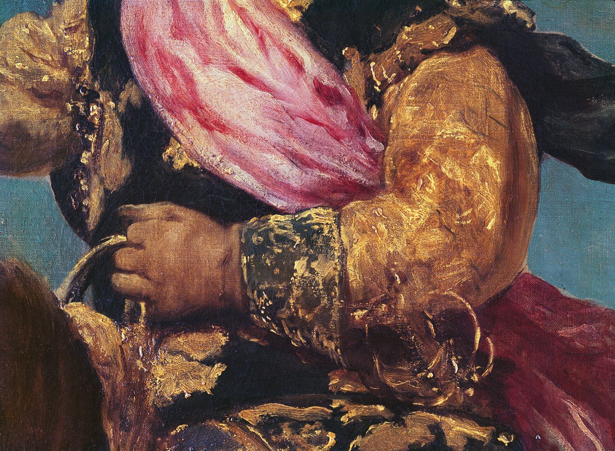 Detalle del Príncipe Baltasar Carlos a Caballo, c.1635-36 (detalle) de Diego Velázquez