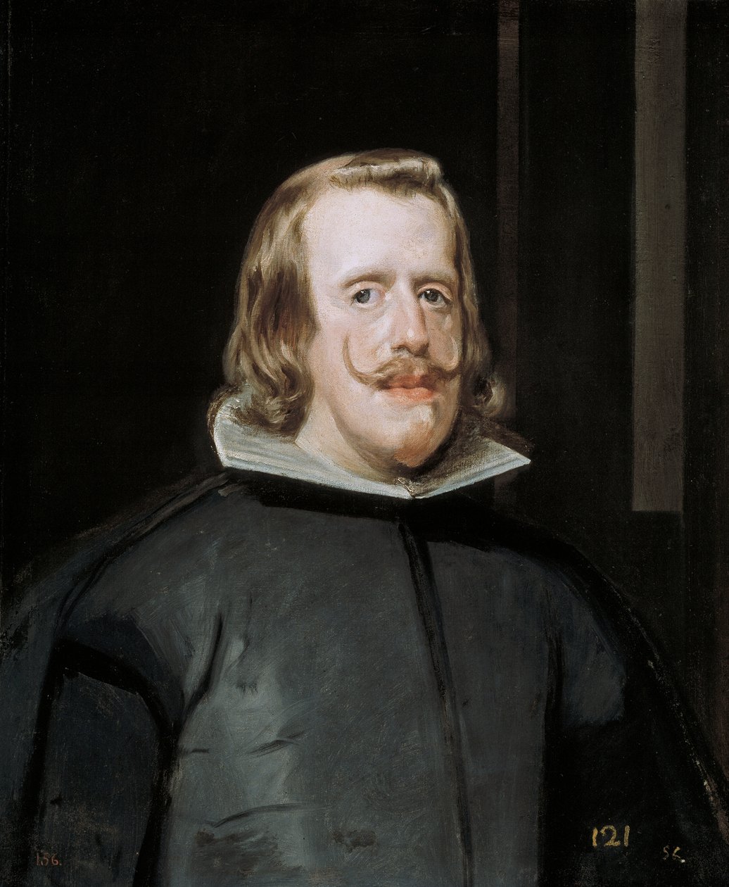 Retrato de Felipe IV de España, c. 1653 de Diego Velázquez