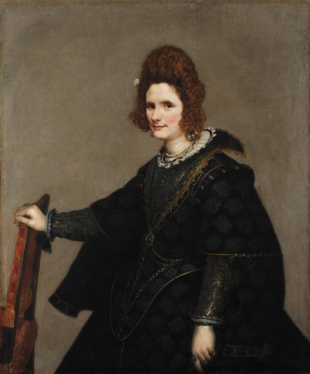 Retrato de dama (probablemente Condesa de Monterrey) de Diego Velázquez