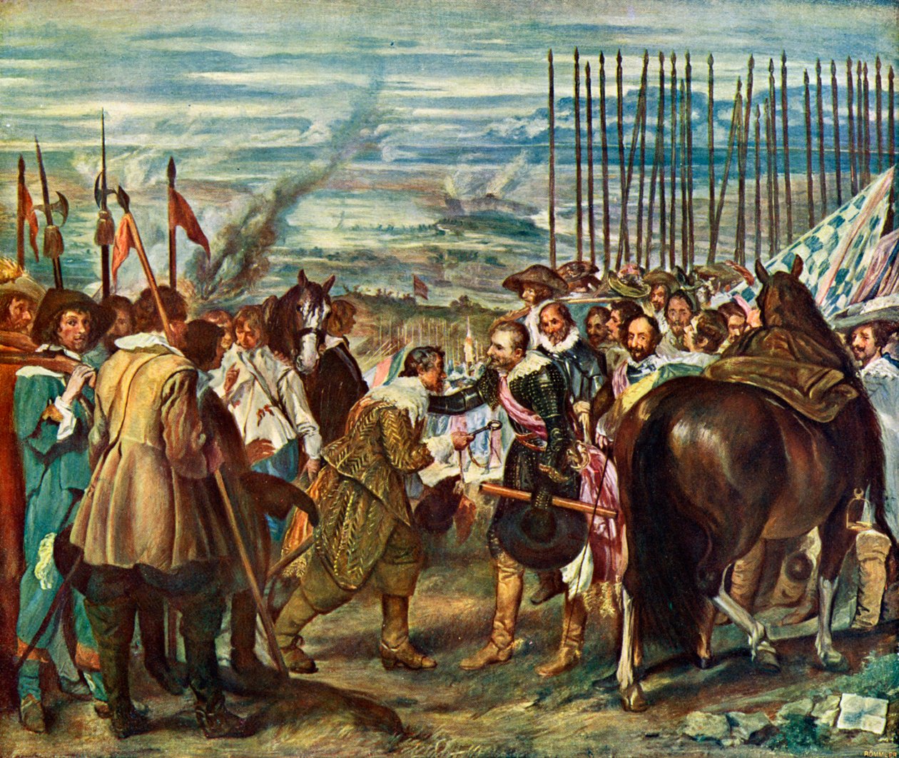 La rendición de Breda Las Lanzas, 1634-1635 de Diego Velázquez