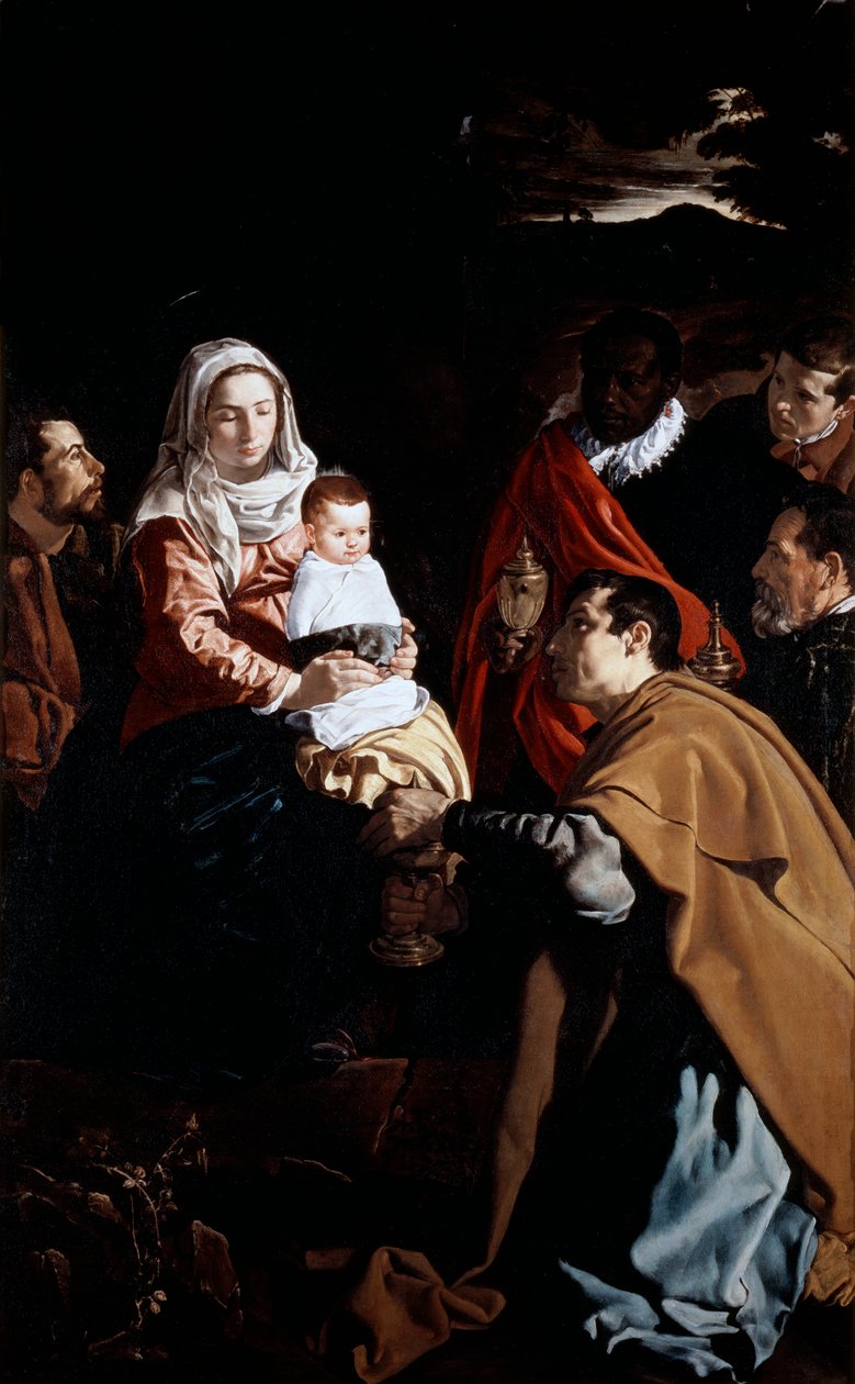 La adoración de los magos de Diego Velázquez