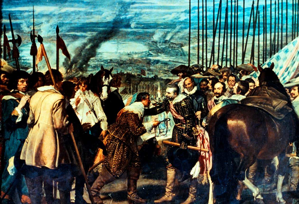 La reducción de Breda, Guerra de los Treinta Años de Diego Velázquez