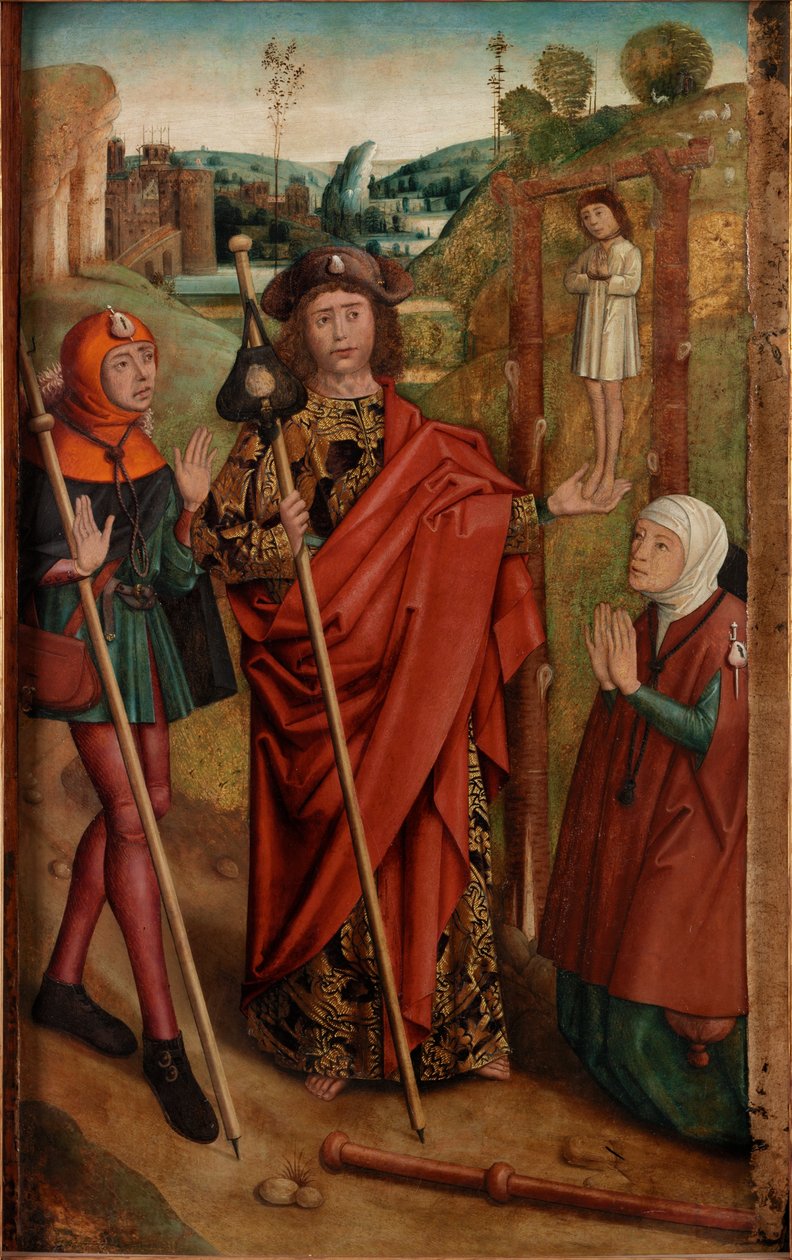 El Milagro de la Horca, c.1435-60 de Dieric Bouts