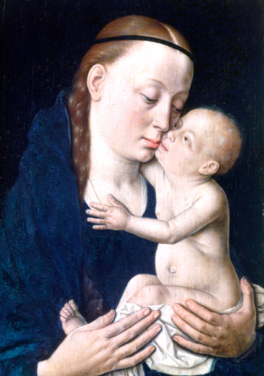 Virgen y Niño, siglo XV de Dieric Bouts