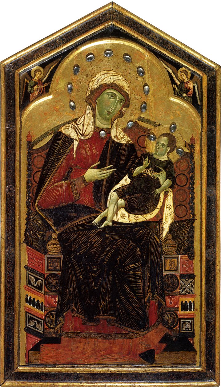 Madonna y Niño, ca 1262 de Dietisalvi di Speme