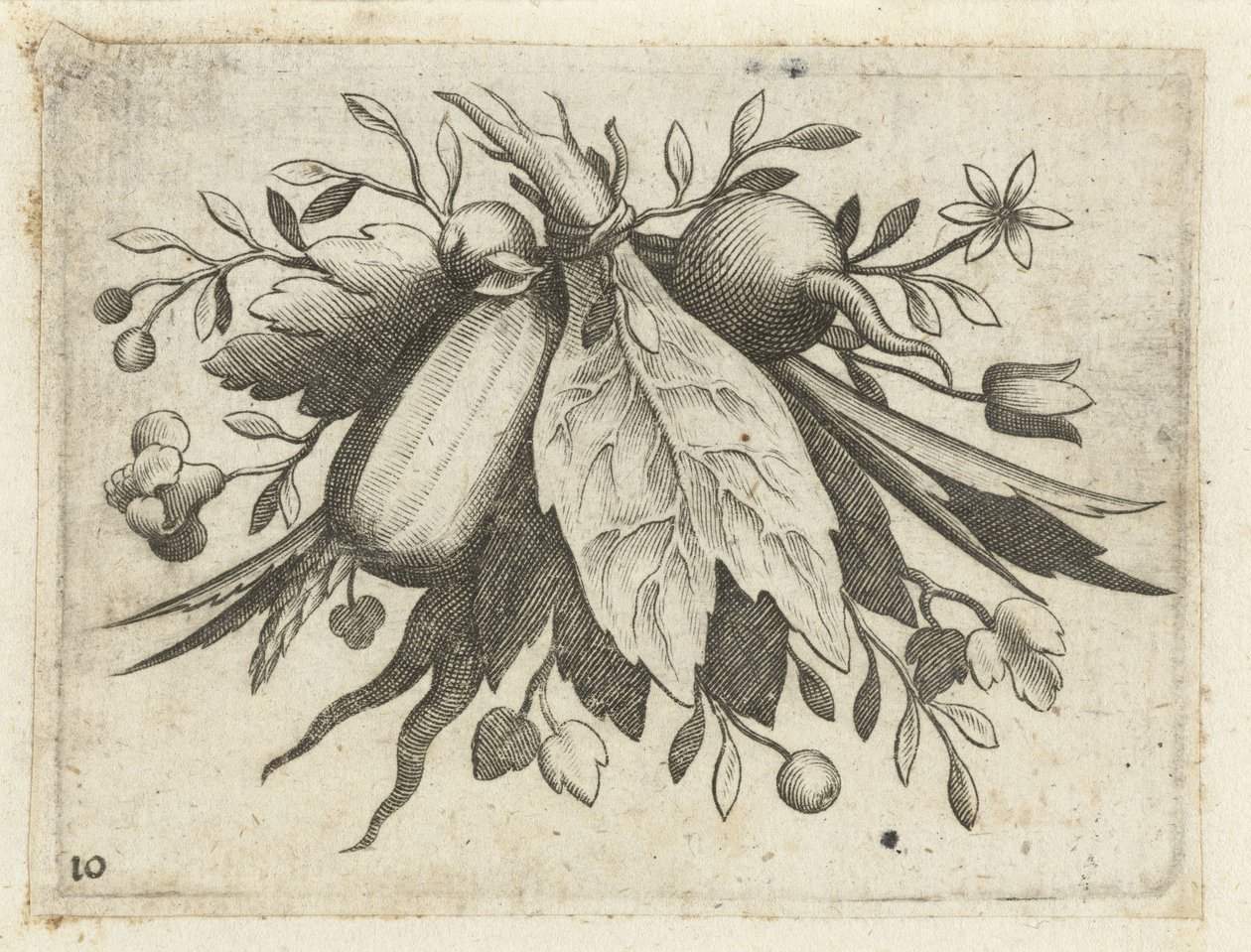 Festoen van Vrutten Pequeño libro de frutas útil para viajar (título de la serie) de Dietrich Krüger (attributed to)