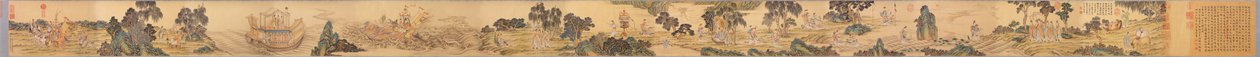 Ninfa del río Luo (洛神圖) de Ding Guanpeng