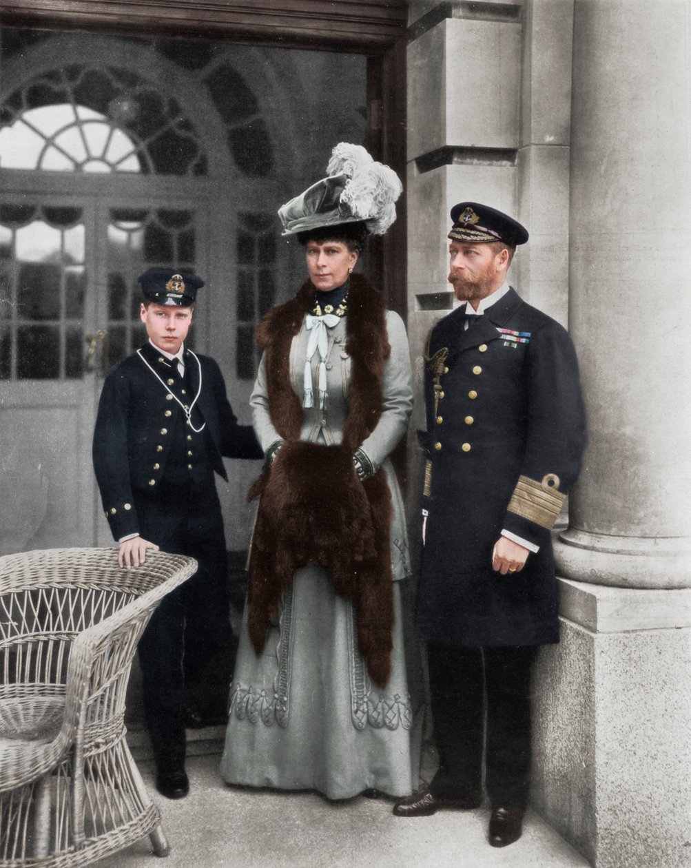 Nuestro Rey Marinero, Su Consorte y el Heredero Marinero al Trono, 1910 de Dinham