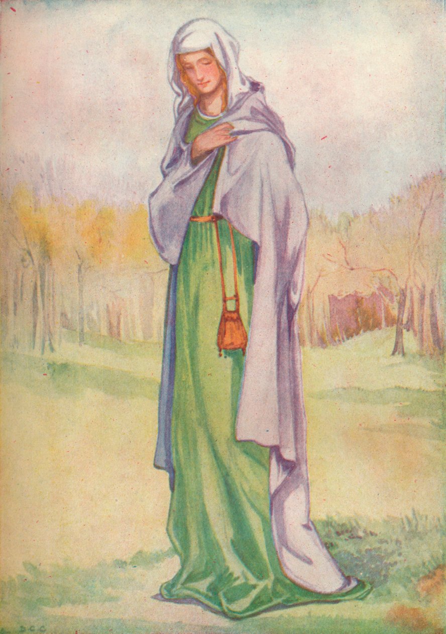 Una mujer de la época de Enrique III, 1907 de Dion Clayton Calthrop