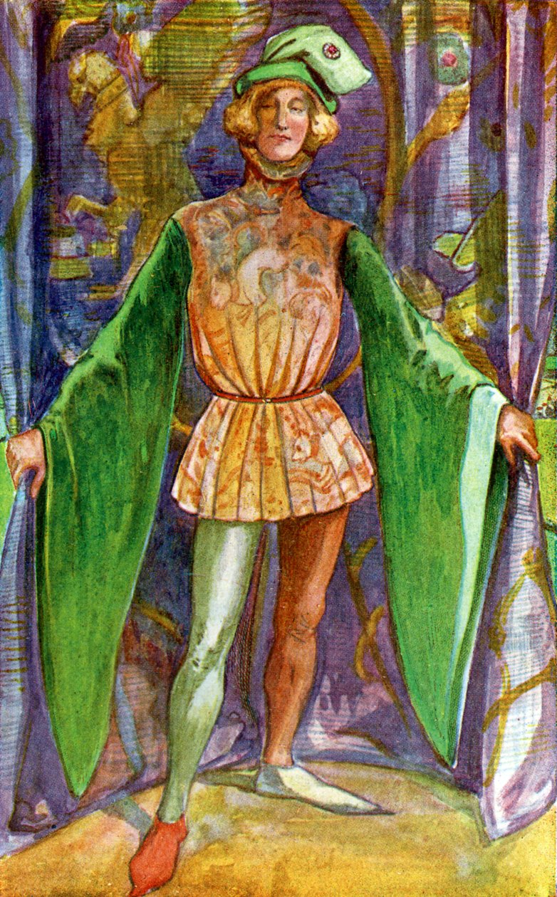 Traje de hombre en el reinado de Enrique V (1413-1422) de Dion Clayton Calthrop