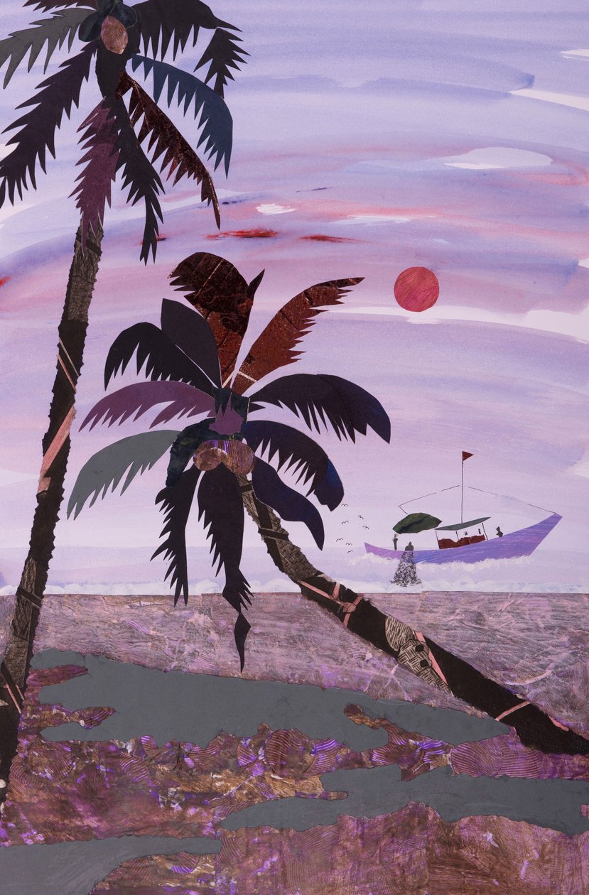 Pesca, 2020 (collage) de Dione Verulam