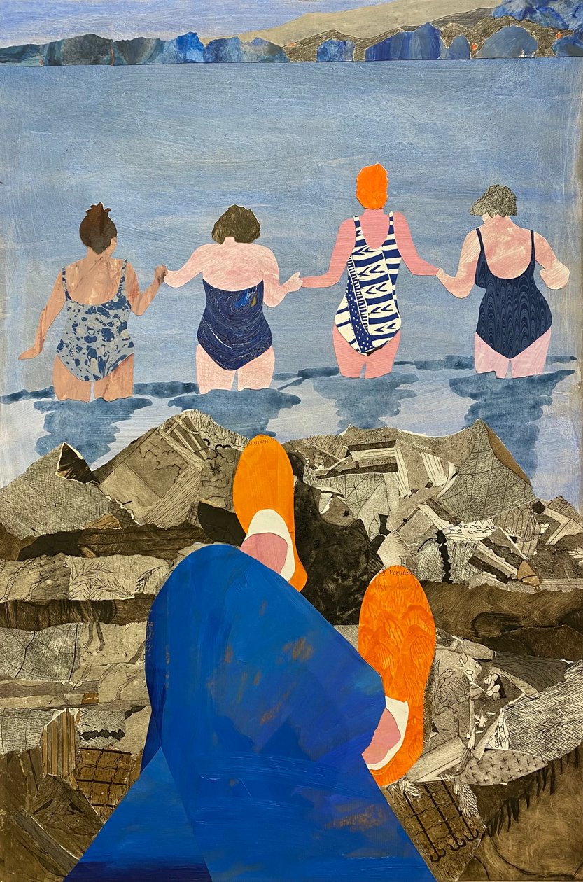 Abuelas (collage) de Dione Verulam