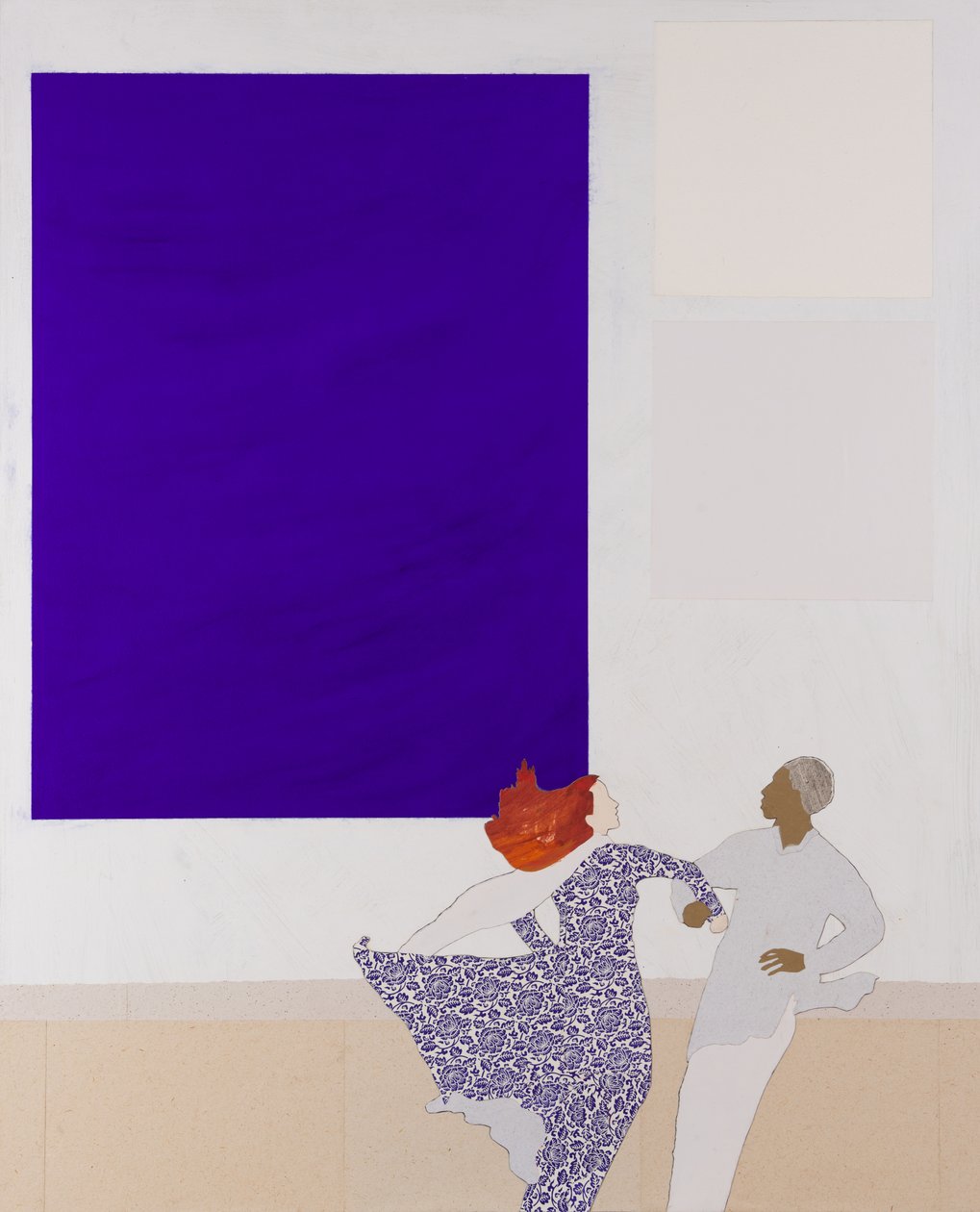 Klein inspira Dancing, 2020 (collage) de Dione Verulam