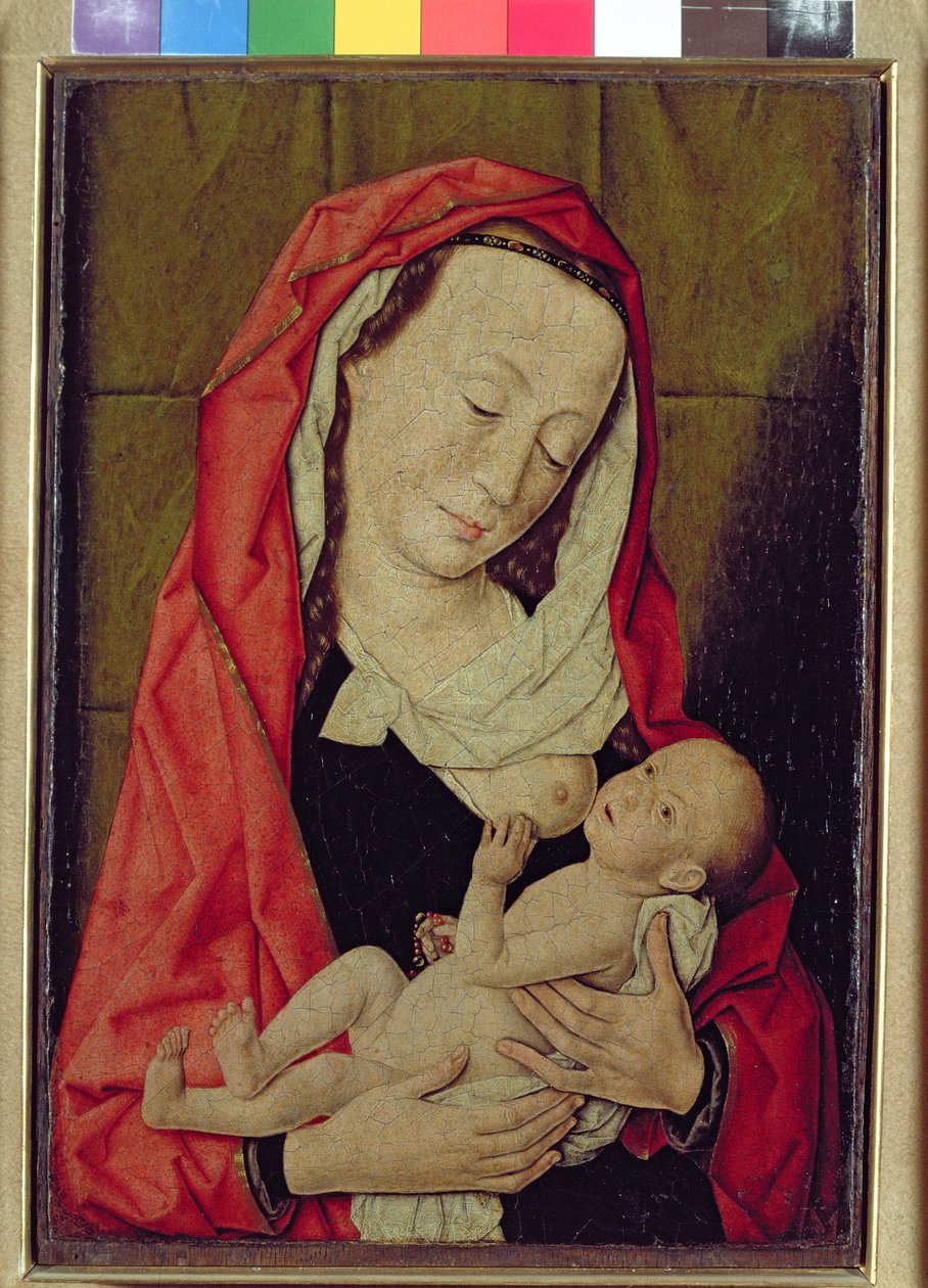 Madonna y el Niño de Dirck Bouts