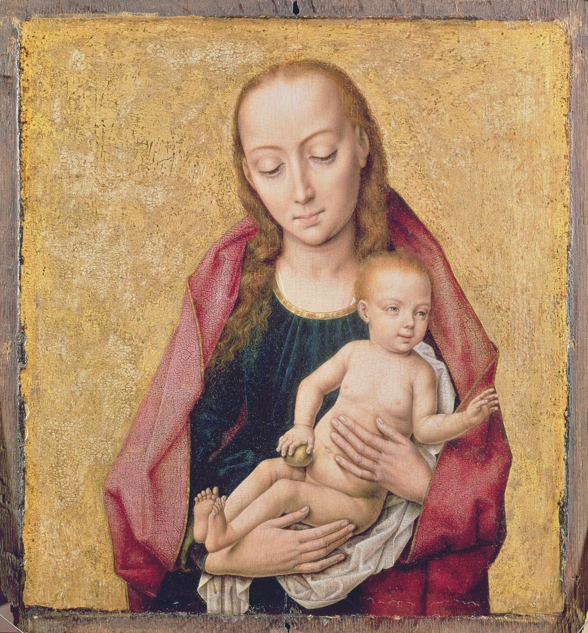 Madonna y el Niño de Dirck Bouts