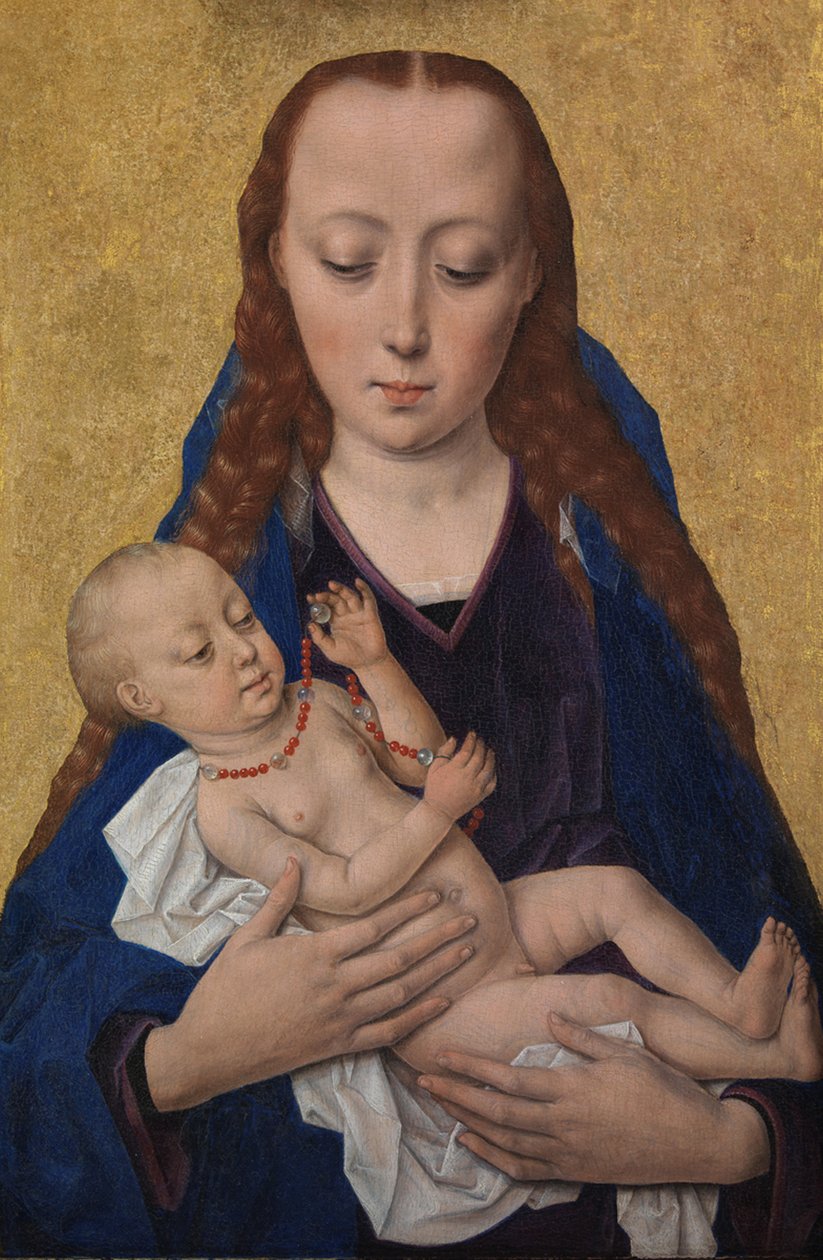 Virgen y Niño, después de 1454 de Dirck Bouts