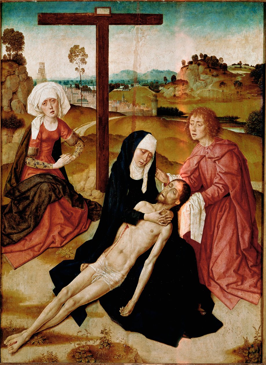 La Deploración de Cristo de Dirck Bouts