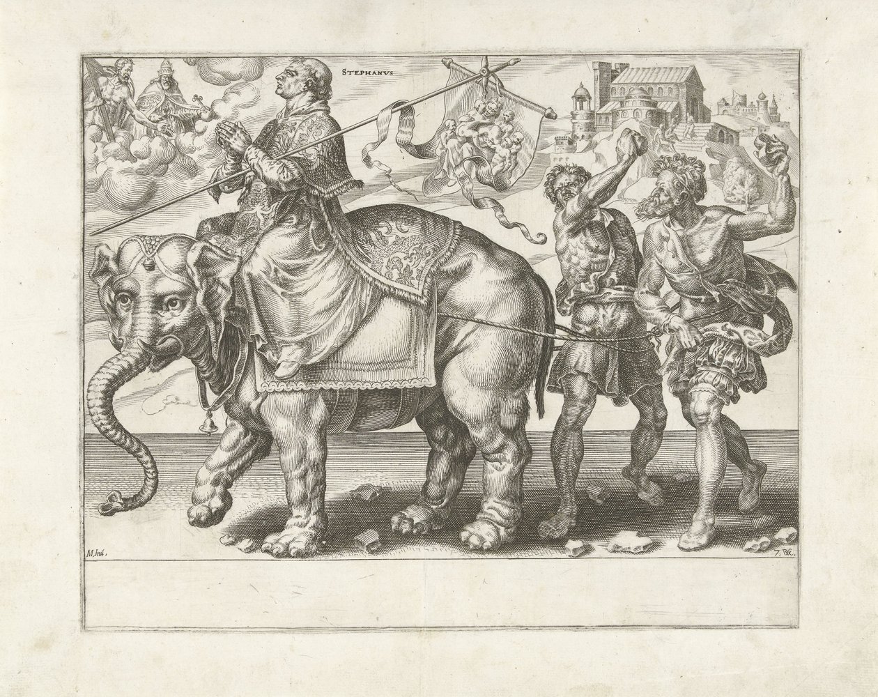 Triunfo de Esteban El triunfo de la paciencia (título de la serie) Patientiae Trivmphvs (título de la serie) de Dirck Volckertsz. Coornhert