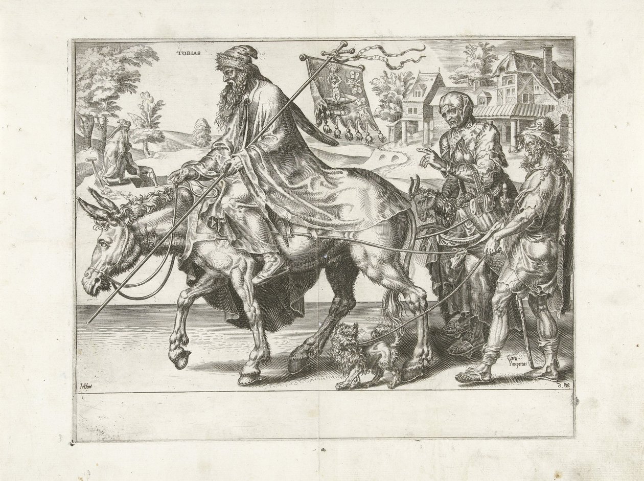 Triunfo de Tobias El triunfo de la paciencia (título de la serie) Patientiae Trivmphvs (título de la serie) de Dirck Volckertsz. Coornhert