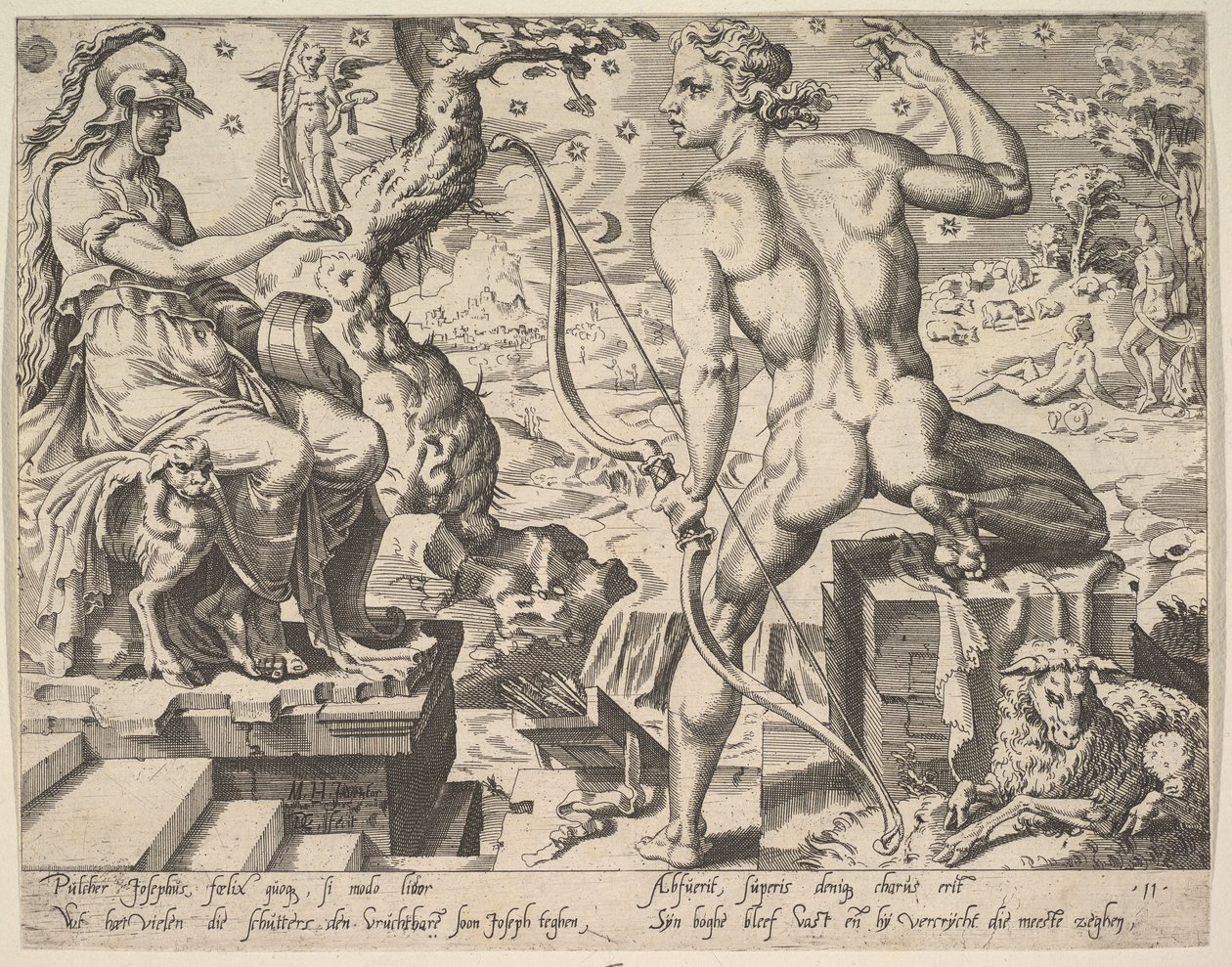 José, de la serie Los Doce Patriarcas de Dirck Volkertsen Coornhert