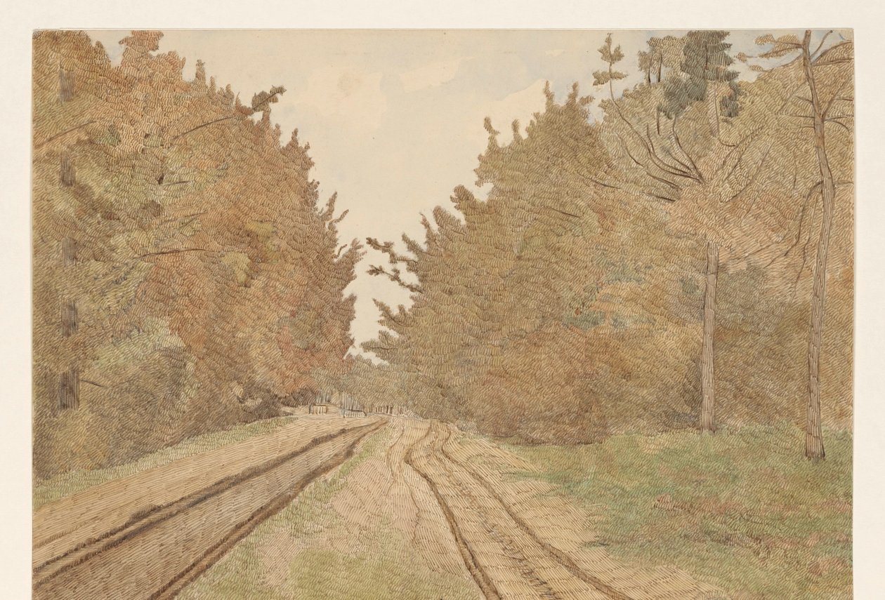 Paisaje en Drenthe de Dirk Arnoldus Tavenraat