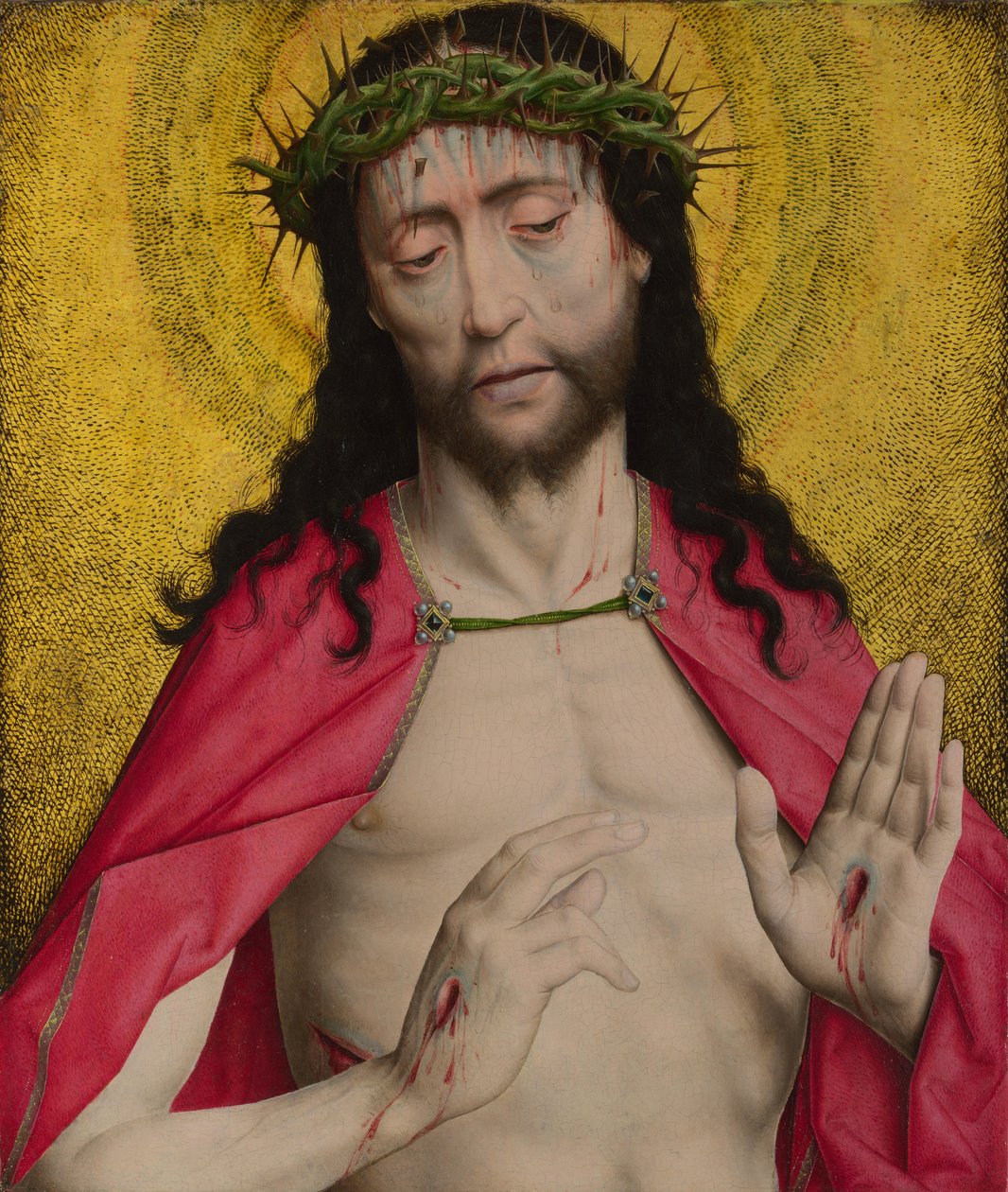 Cristo Coronado de Espinas de Dirk Bouts