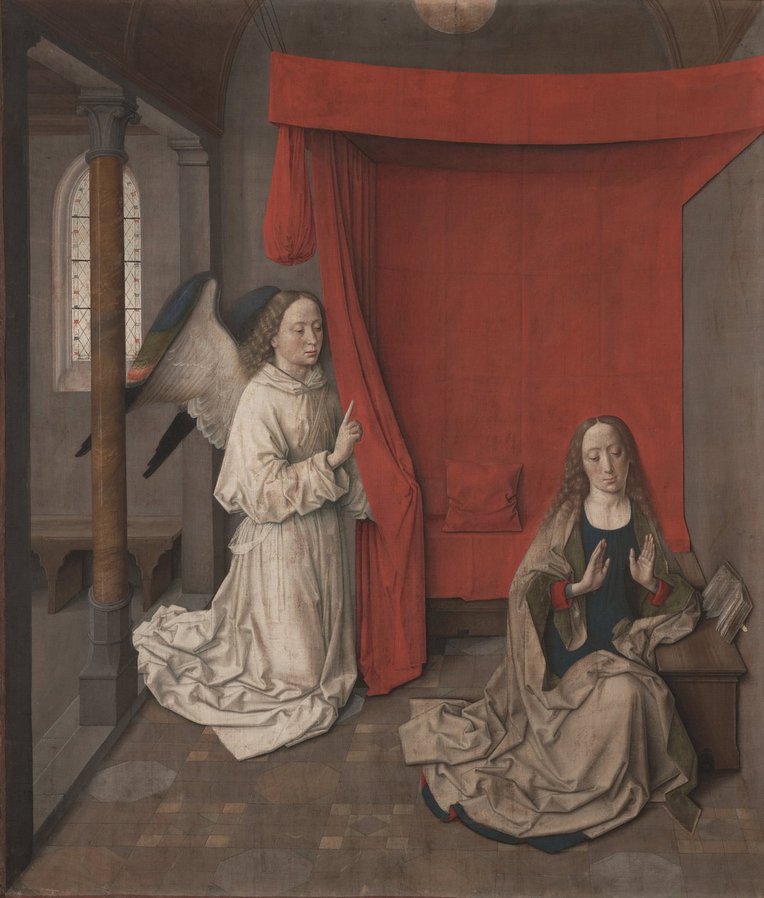 La Anunciación, ca 1455 de Dirk Bouts