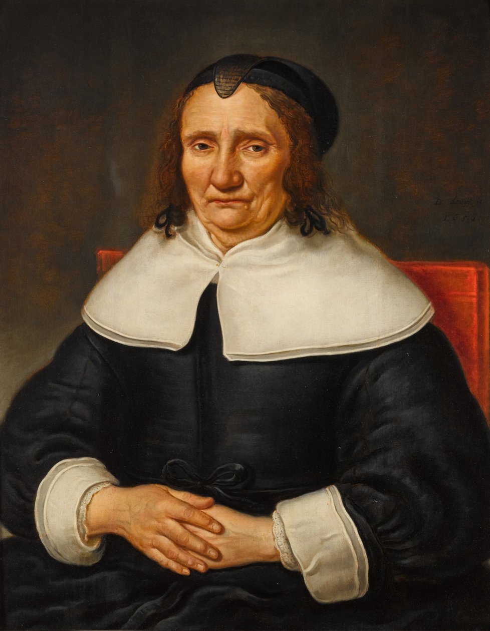 Retrato de una mujer desconocida de Dirk Druyf