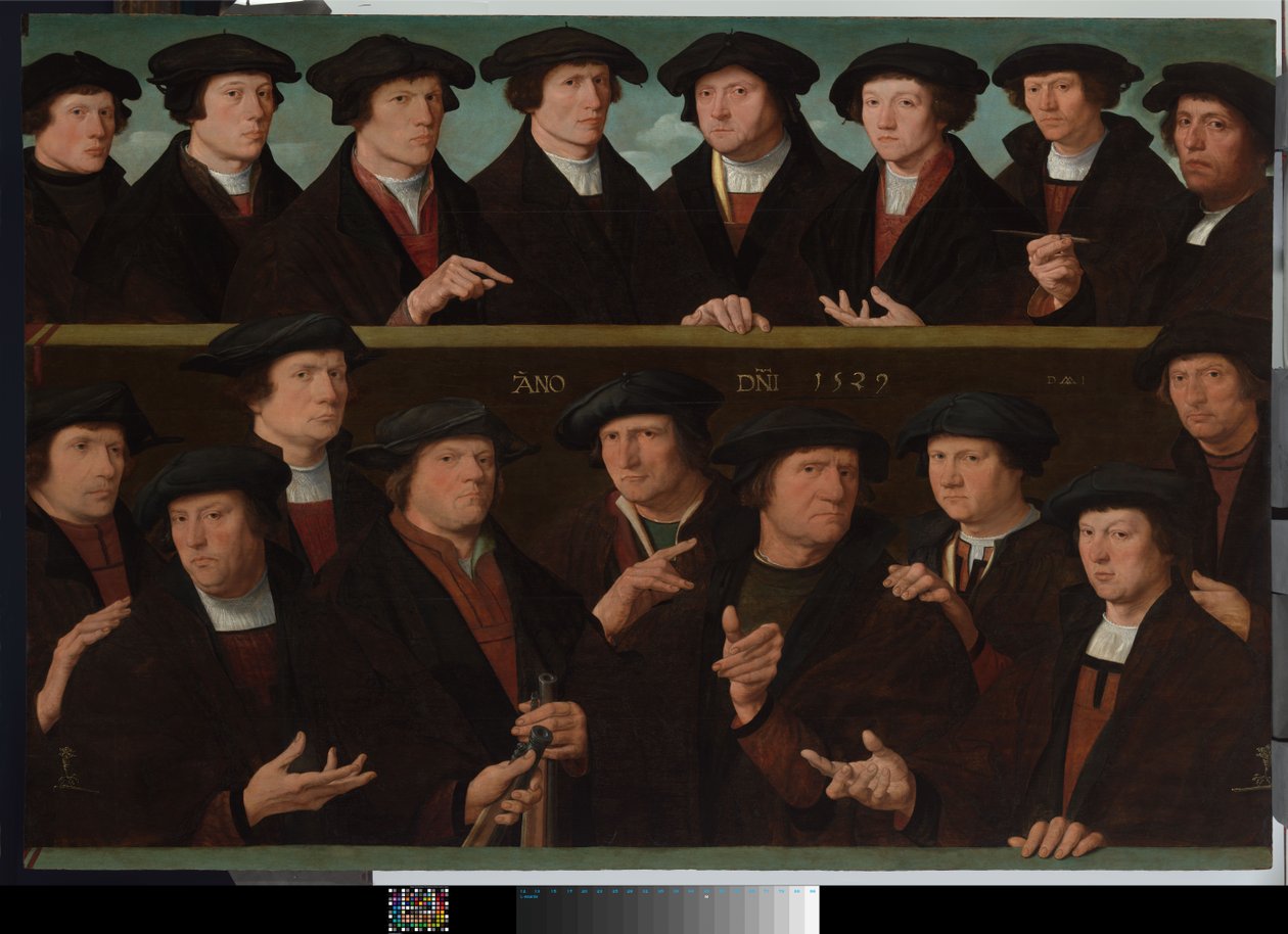 Un grupo de guardias de Dirk Jacobsz
