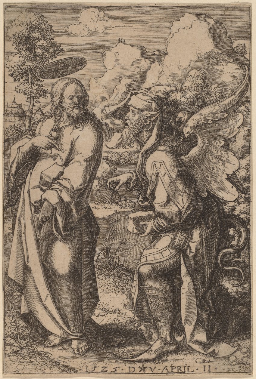 La tentación de Cristo de Dirk Jacobsz Vellert