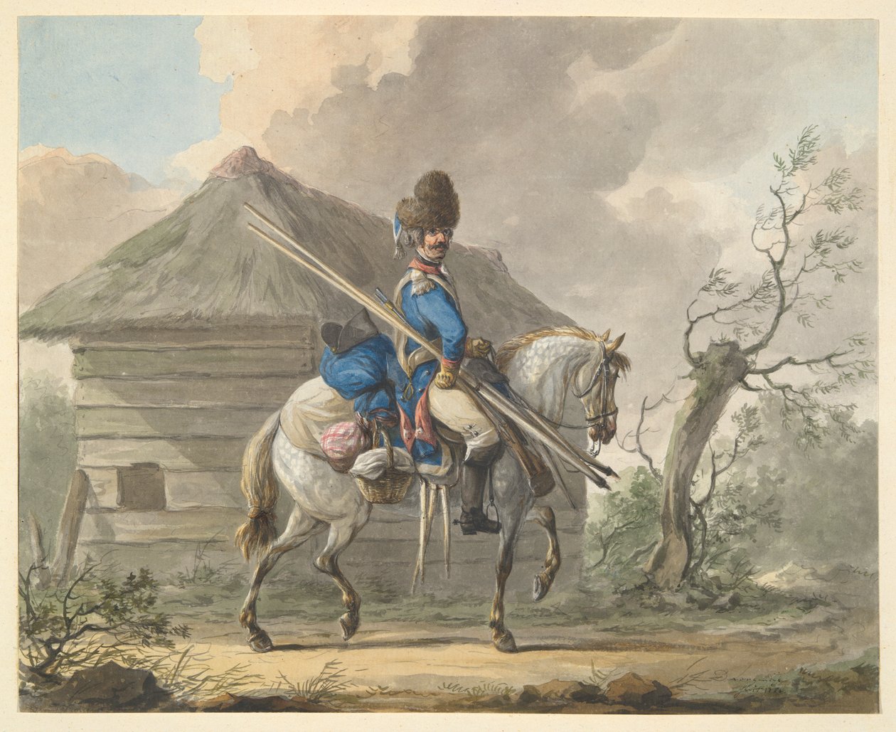 Dragón holandés de la Guardia de Granaderos de Dirk Langendijk